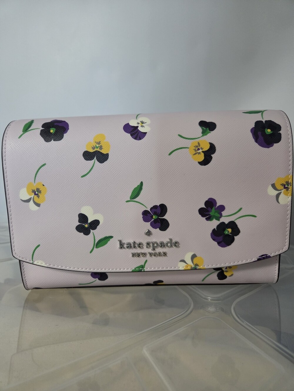 Kate Spade Pansies NWOT